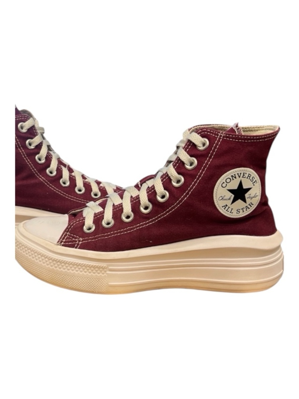 Converse Chuck Taylor All Star Move Platform high-top sneaker Dark Beetroot SZ 8